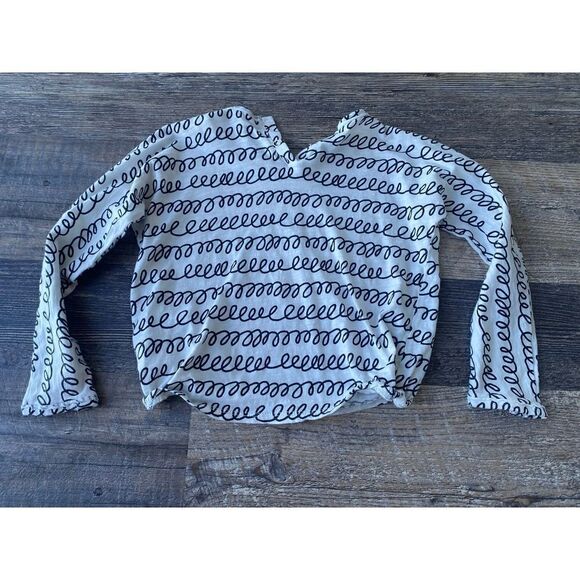 [stem] adorable scribble long sleeve t shirt #10 - Picture 3 of 4